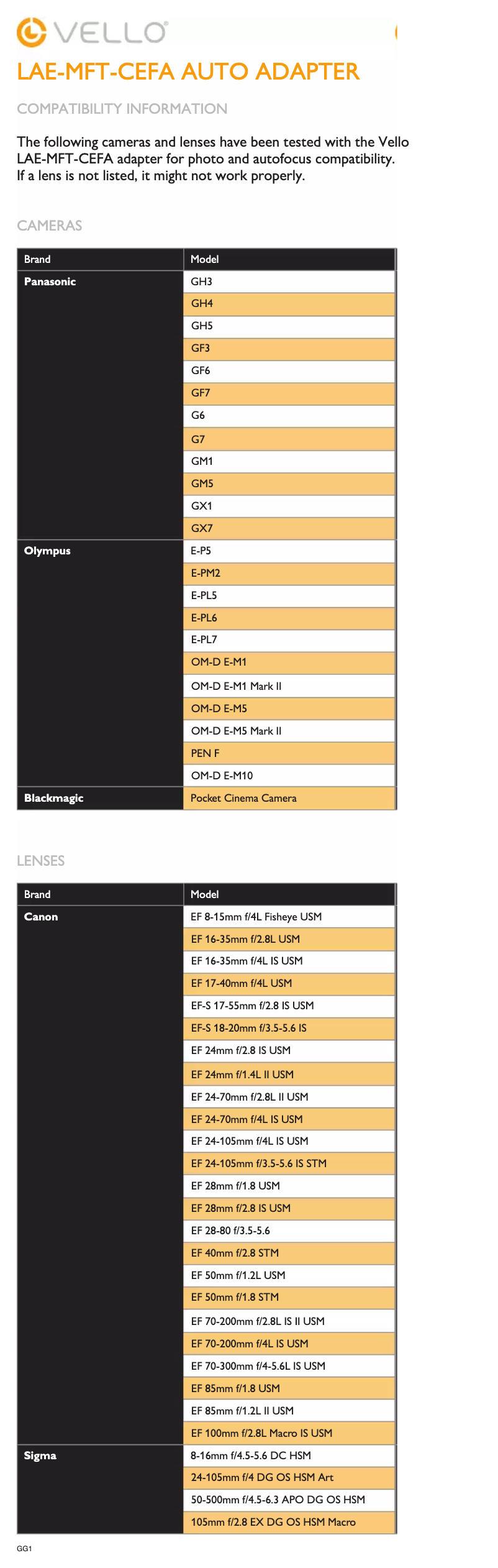 Image de la première page du manuel de l'appareil LAE-MFT-CEFA