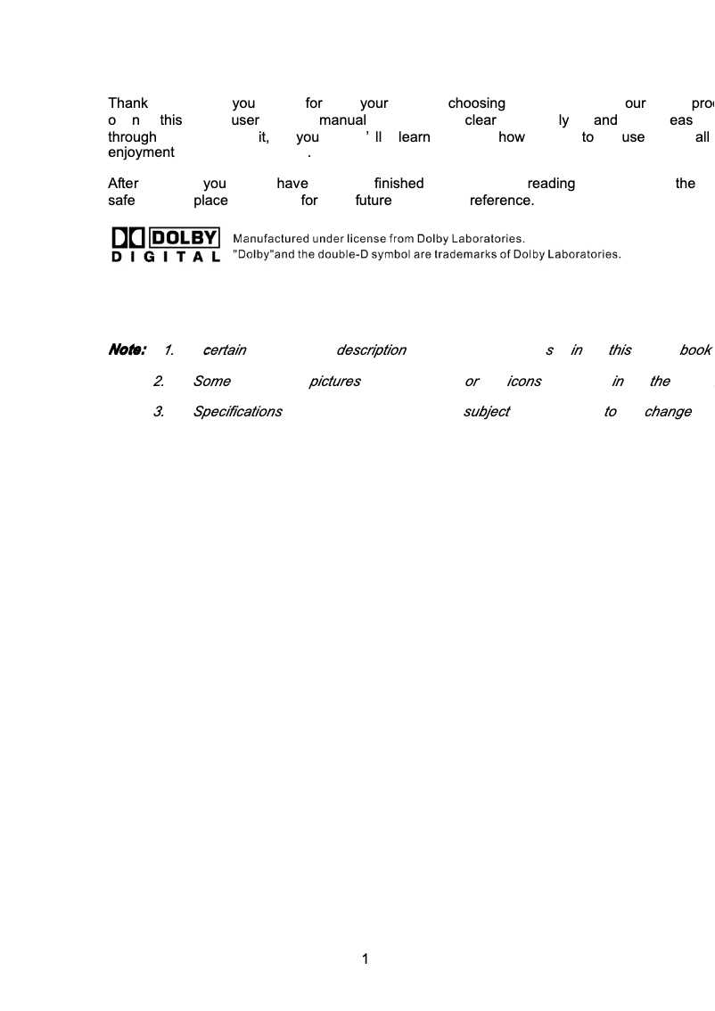 Page n°1 - Manuel utilisateur Navsure N420i