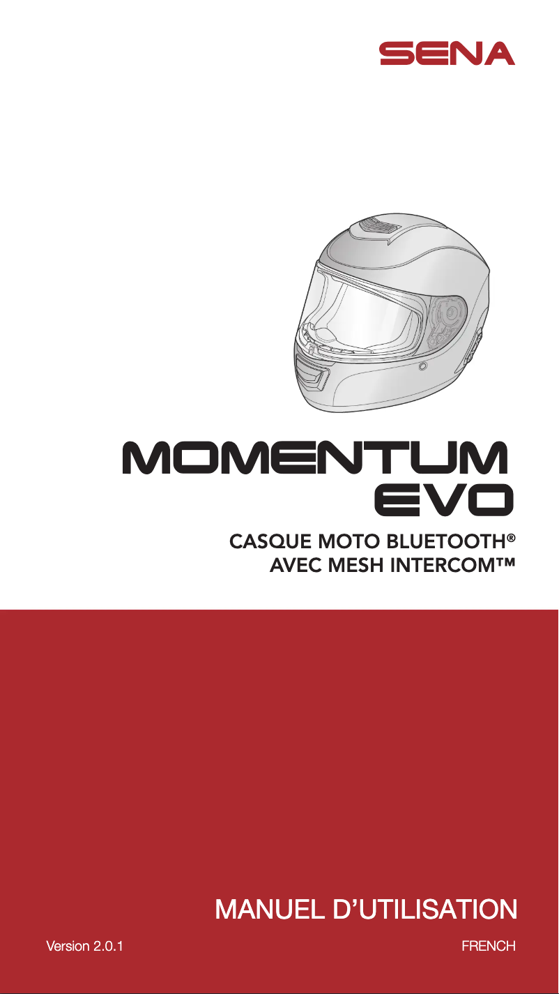 Image de la première page du manuel de l'appareil Momentum EVO