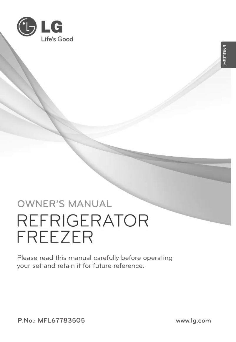 Página 1 del manual Manual de usuario LG GC-306NW