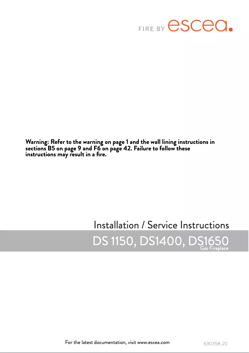 Image de la première page du manuel de l'appareil DS1650