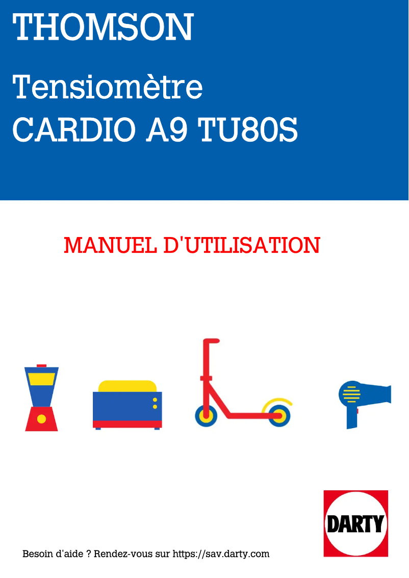 Página 1 del manual Manual de usuario Thomson Cardio A9