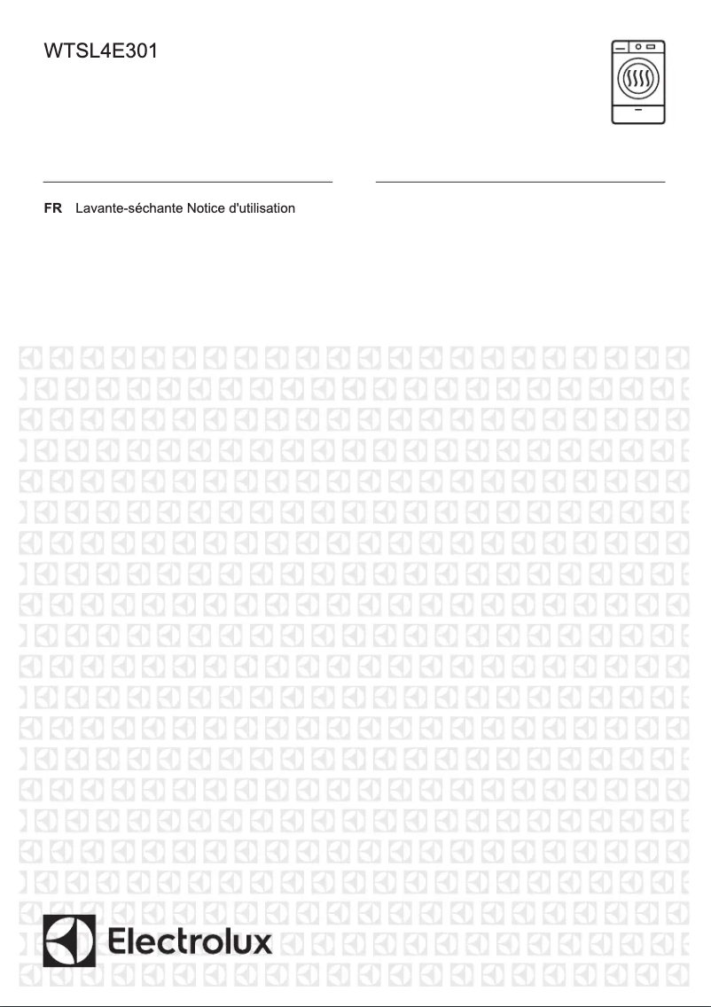 Page n°1 - Manuel utilisateur Electrolux WTSL4E301