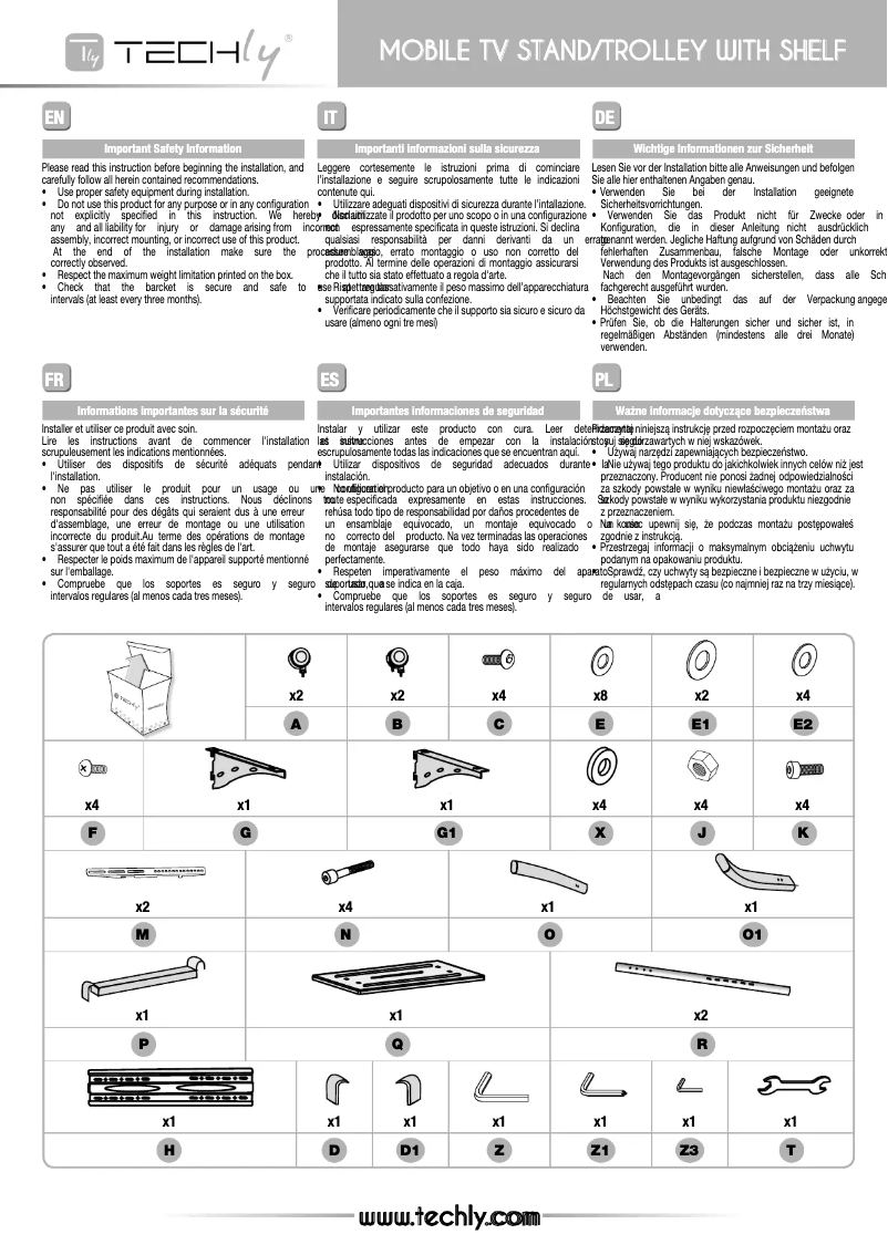 First page image of the manual for ICA-TR23