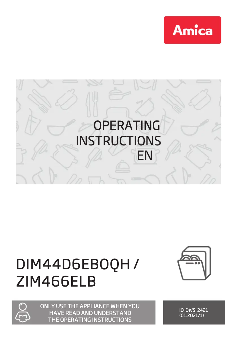 Image de la première page du manuel de l'appareil DIM44D6EBOqH