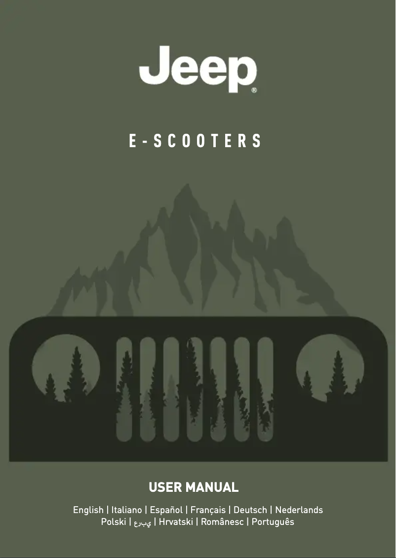 Page 1 de la notice Manuel utilisateur Jeep JAF Safe Ride