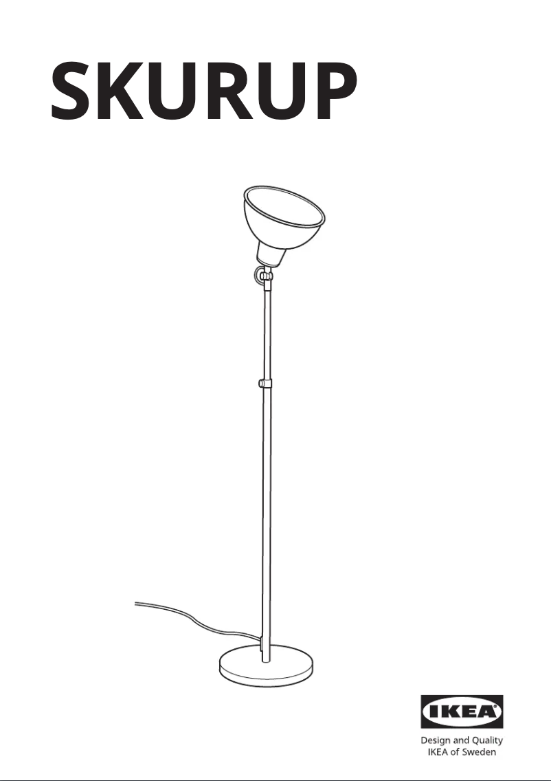 Image de la première page du manuel de l'appareil SKURUP 104.834.08