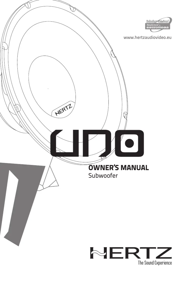 Page 1 de la notice Manuel utilisateur Hertz UNO S 300 S4