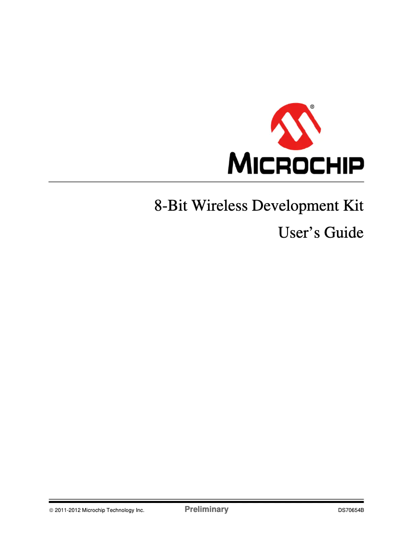 Page 1 de la notice Manuel utilisateur Microchip MRF24J40MA