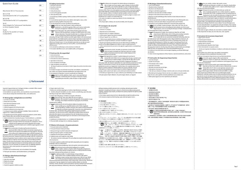 Imagen de la primera página del manual del dispositivo TQ-FB
