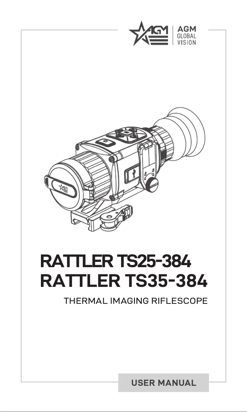 Page n°1 - Manuel utilisateur AGM Rattler TS35-384