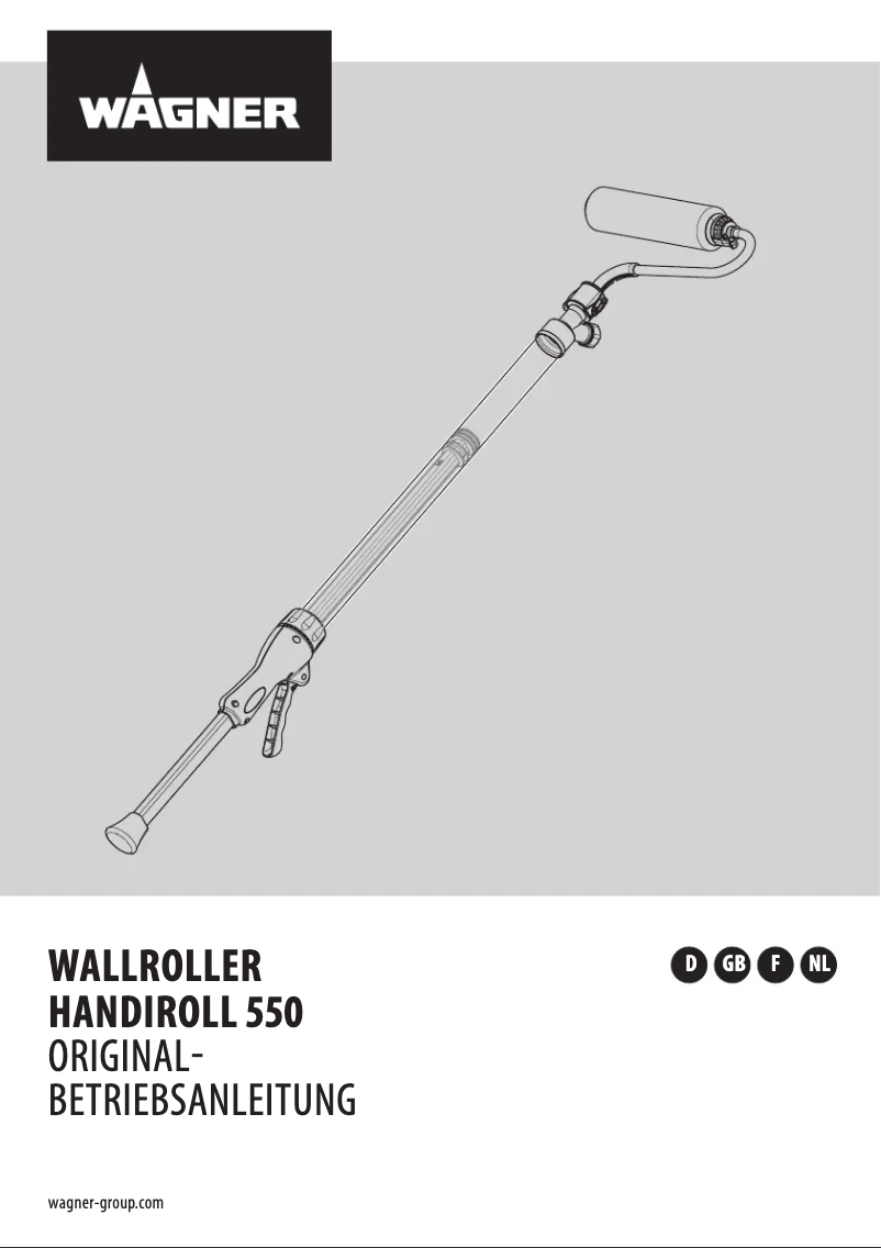 Page n°1 - Manuel utilisateur Wagner HandiRoll 550