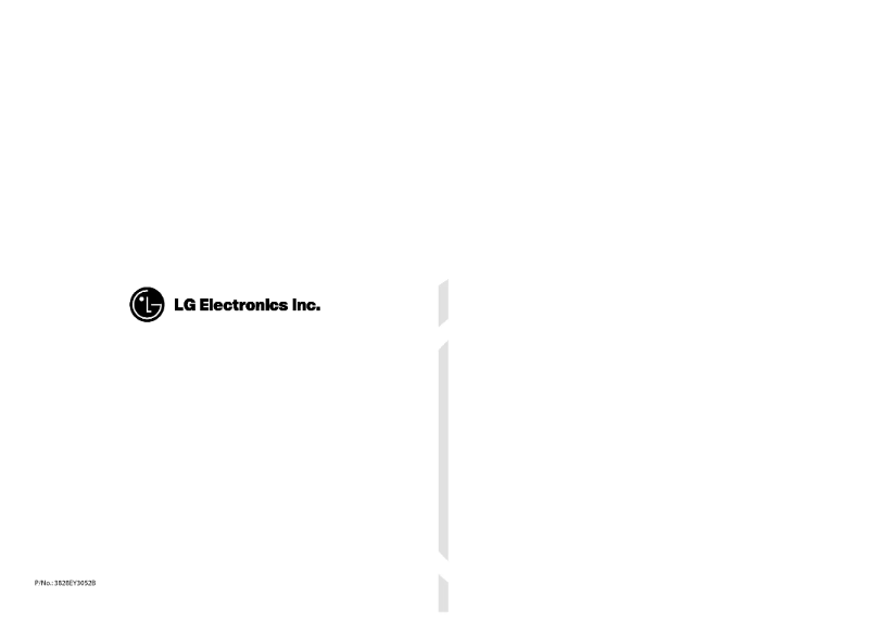 Page 1 de la notice Manuel utilisateur LG WFT70A30EPT