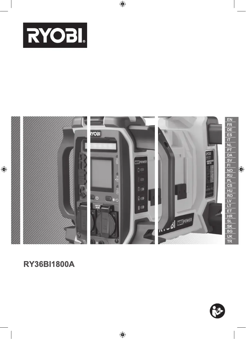 Page n°1 - Manuel utilisateur RYOBI Max Power RY36BI1800A