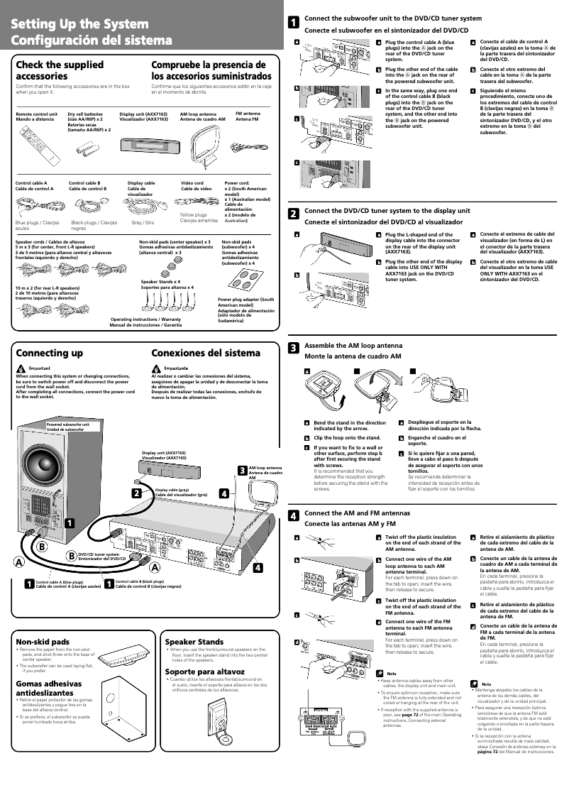 Image de la première page du manuel de l'appareil HTZ-700DV