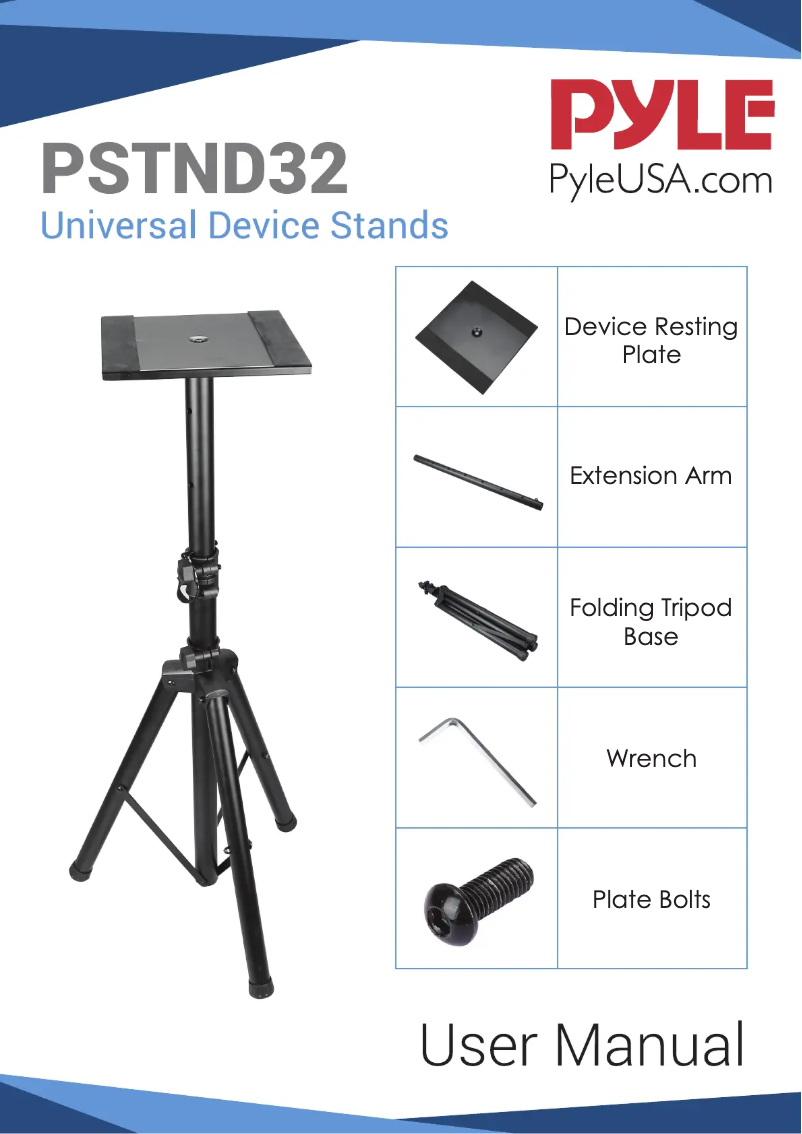 Page 1 de la notice Manuel utilisateur Pyle PSTND32