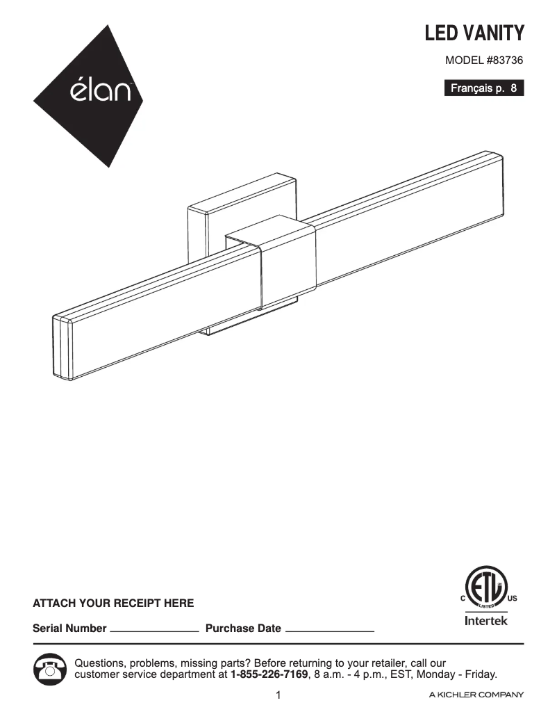 Image de la première page du manuel de l'appareil Neltev 83736