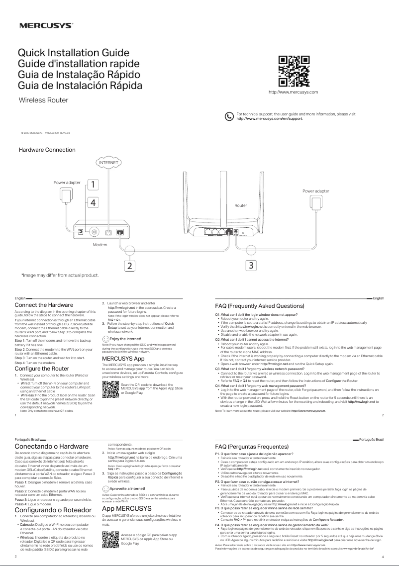 Image de la première page du manuel de l'appareil MR27BE