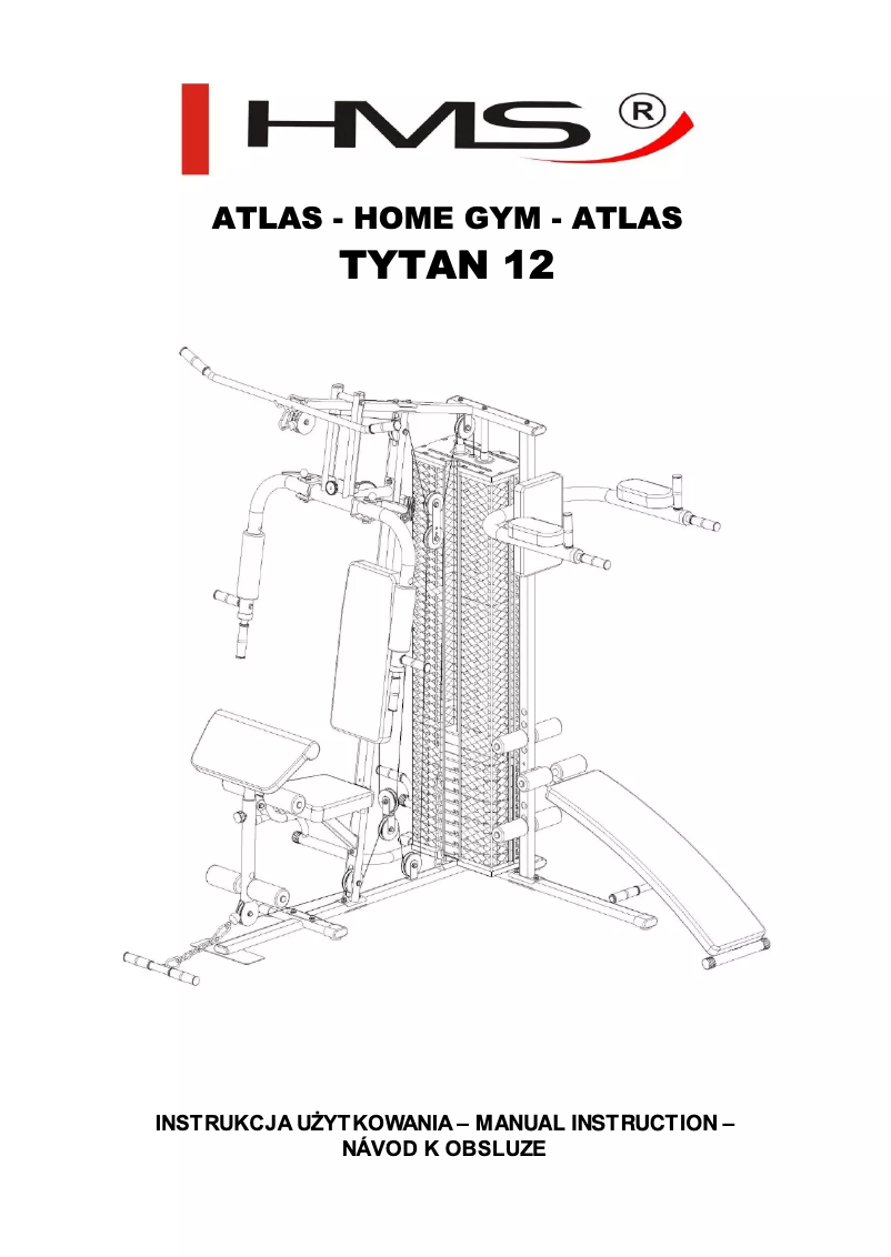Page n°1 - Manuel utilisateur HMS Premium TYTAN 12