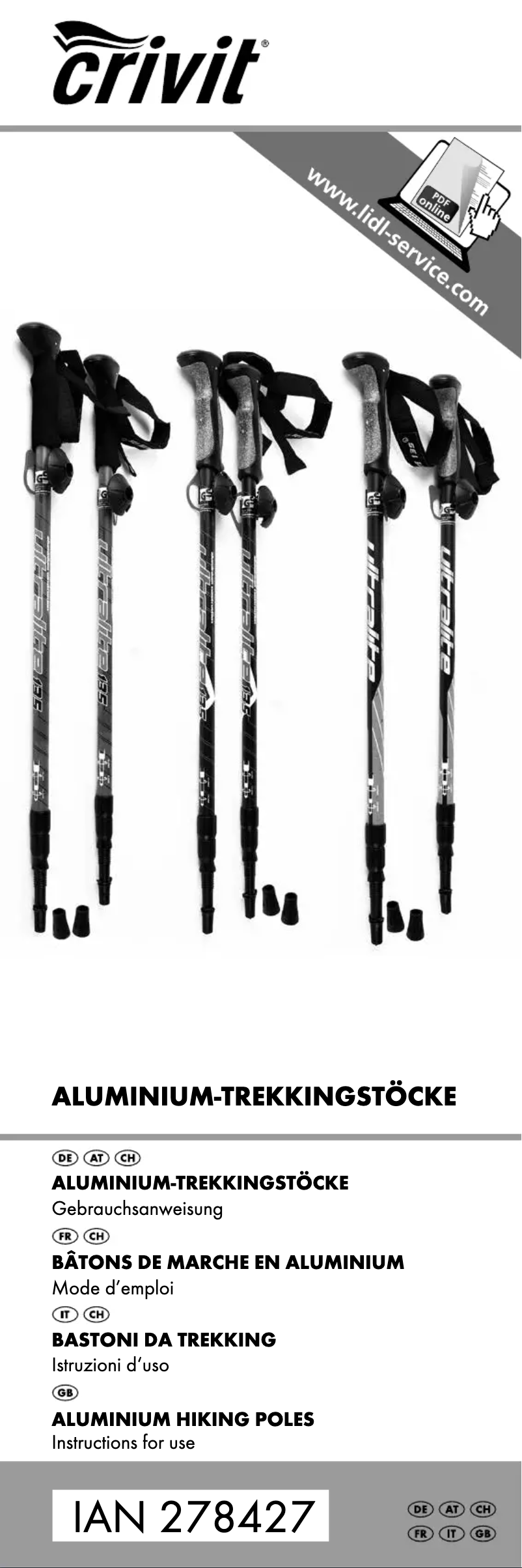 Image de la première page du manuel de l'appareil IAN 278427