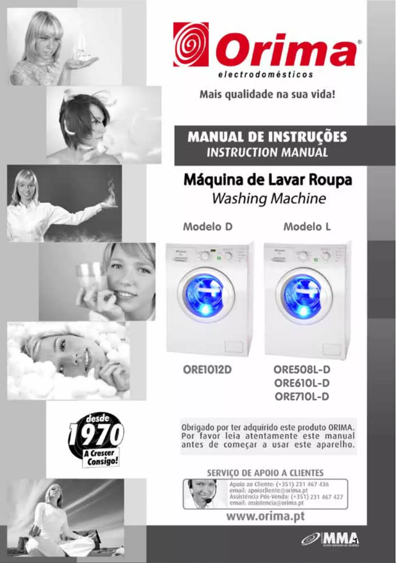 Image de la première page du manuel de l'appareil ORE 610 L-D