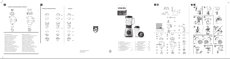 Page 1 de la notice Manuel utilisateur Philips Viva Collection HR3552