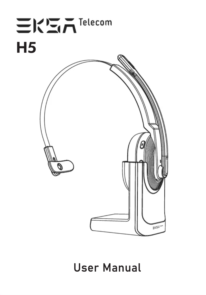 Image de la première page du manuel de l'appareil H5