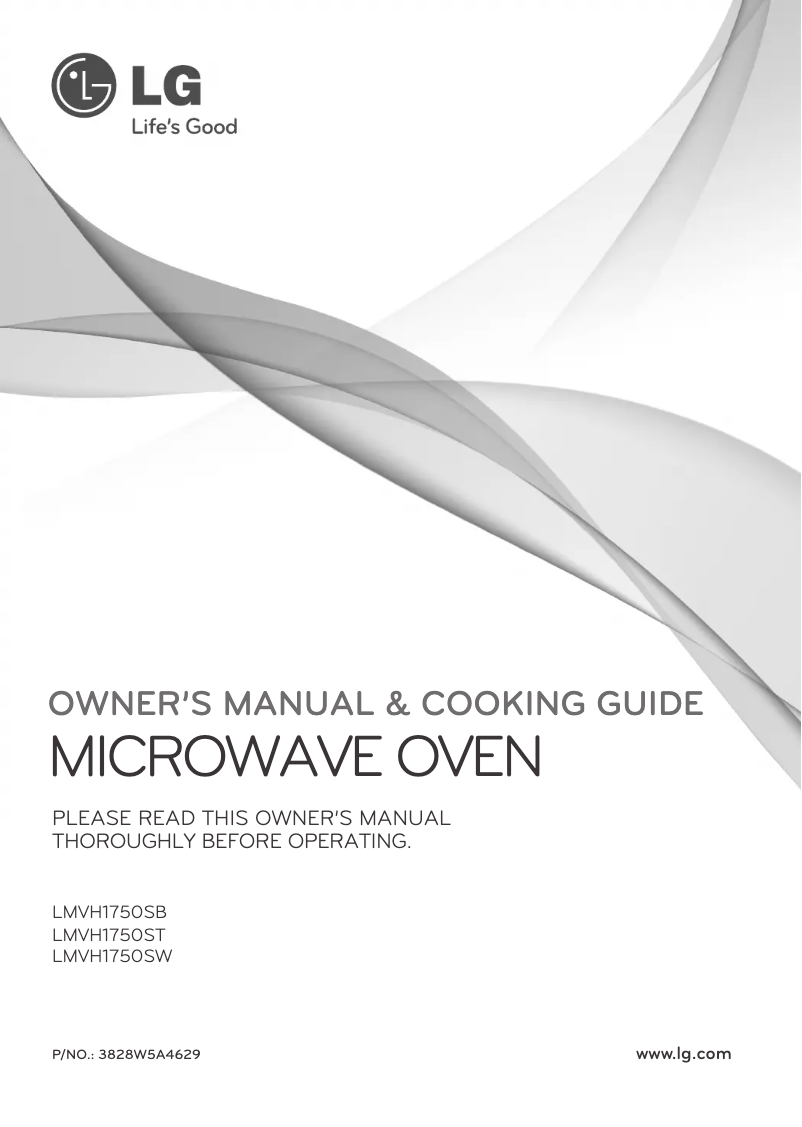 Image de la première page du manuel de l'appareil LMVH1750ST