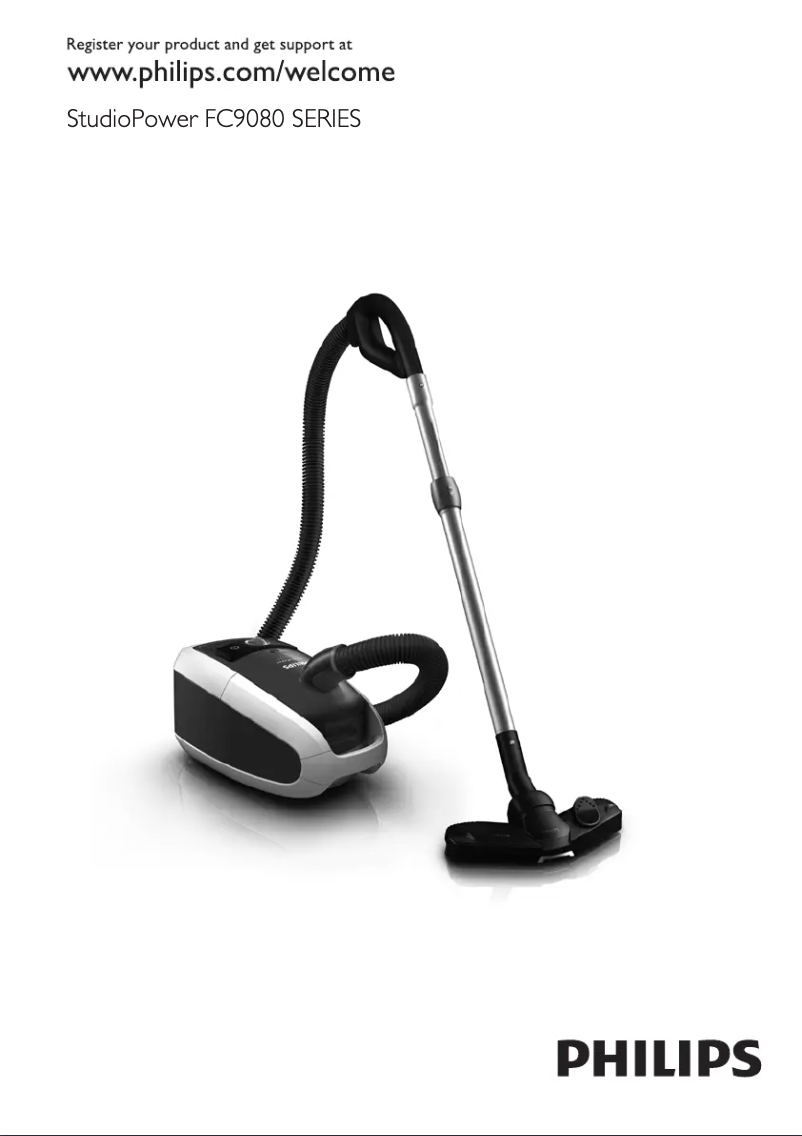 Page 1 de la notice Manuel utilisateur Philips StudioPower FC9081