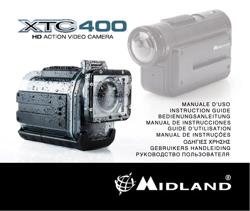 Page n°1 - Manuel utilisateur Midland XTC-400