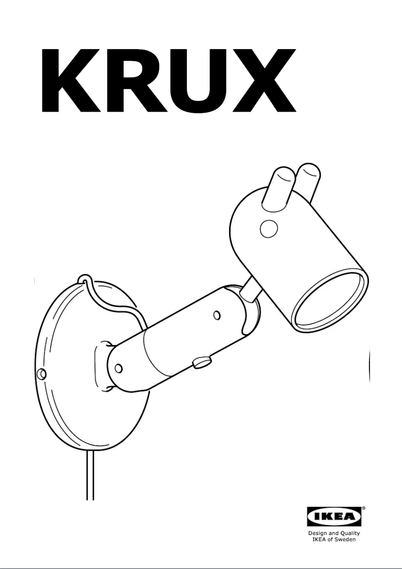 Imagen de la primera página del manual del dispositivo KRUX