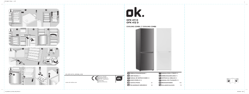 Page 1 de la notice Manuel utilisateur OK OFK 412 D