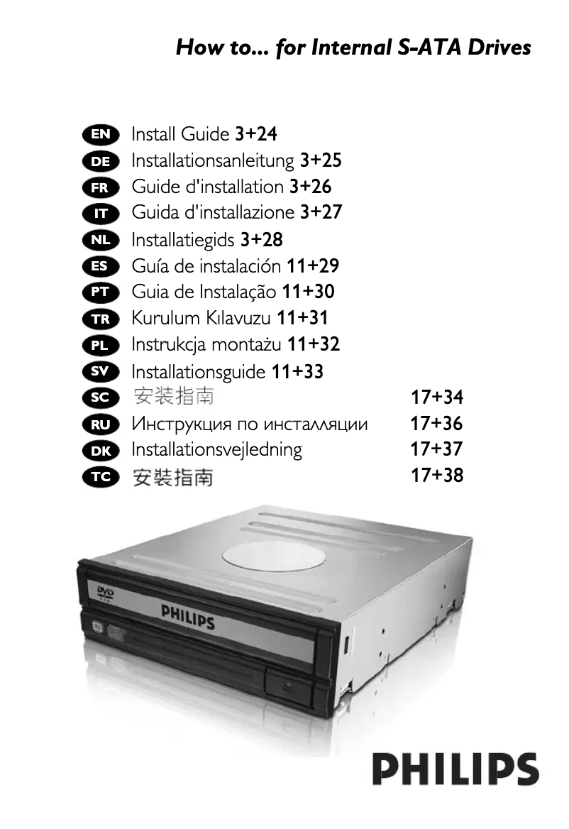 Page n°1 - Manuel utilisateur Philips SPD2216BD