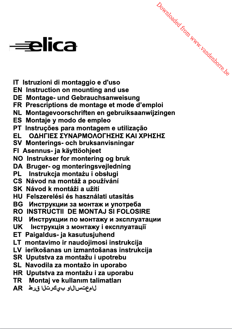 Image de la première page du manuel de l'appareil Tube Island