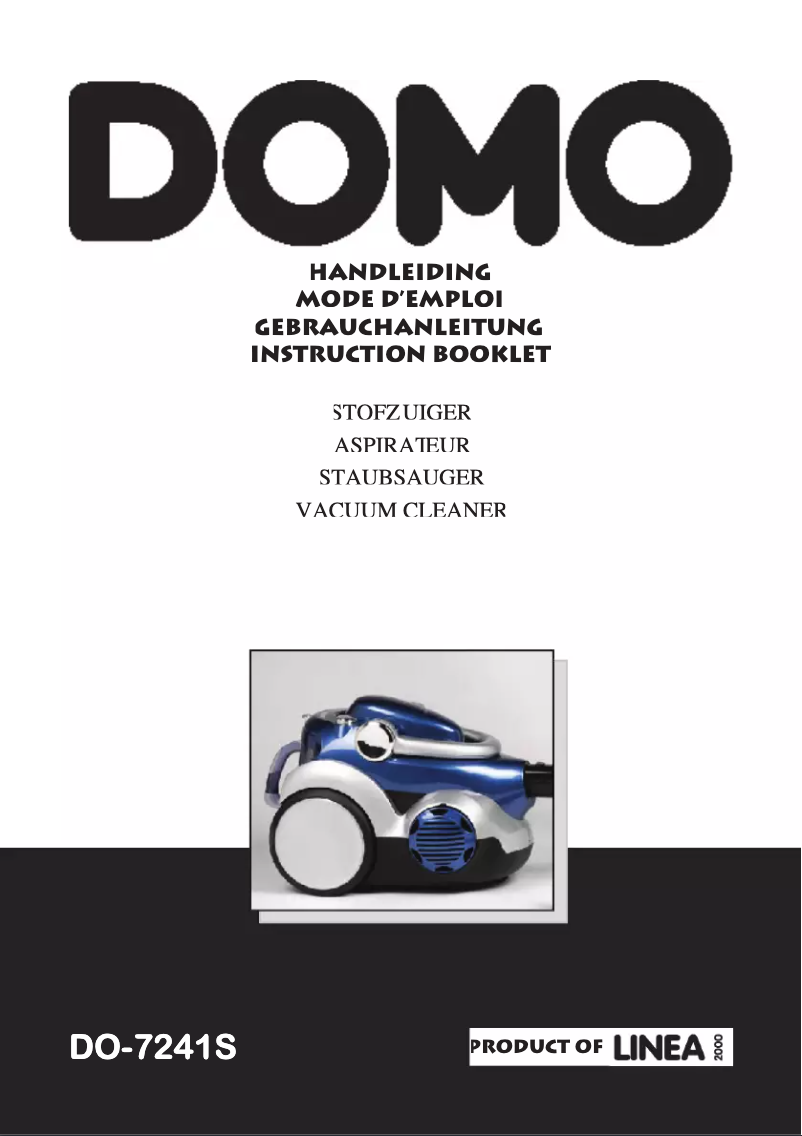 Page n°1 - Manuel utilisateur Domo DO7241