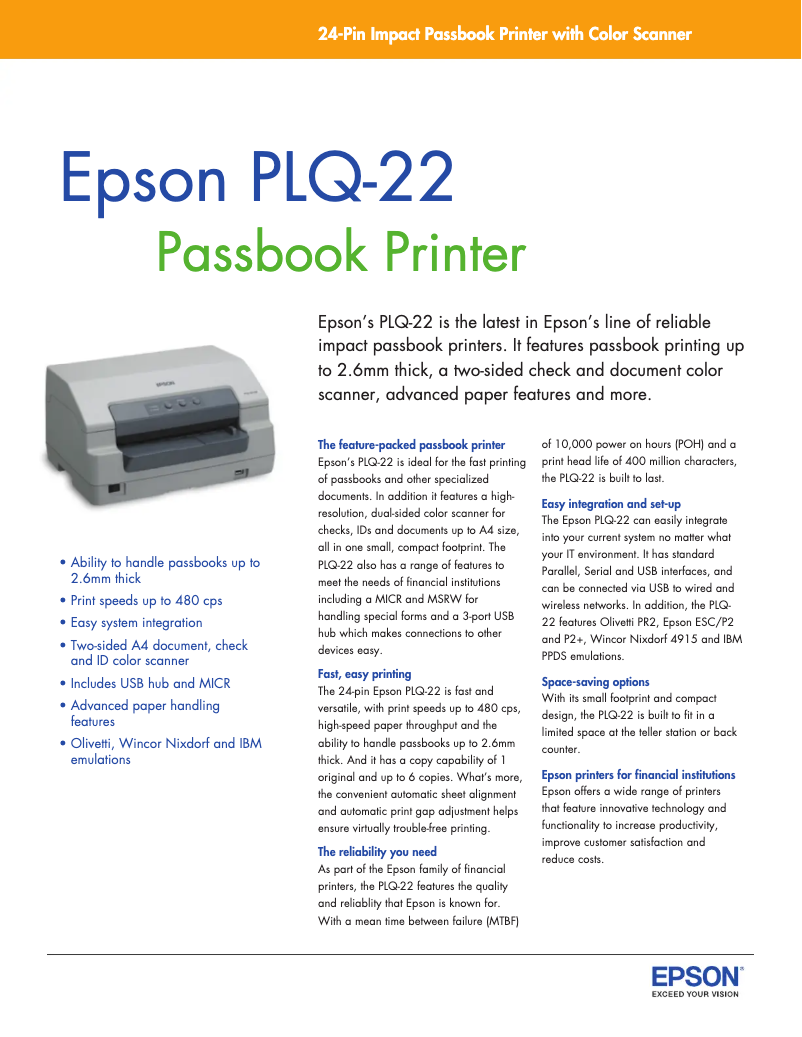 Image de la première page du manuel de l'appareil PLQ-22