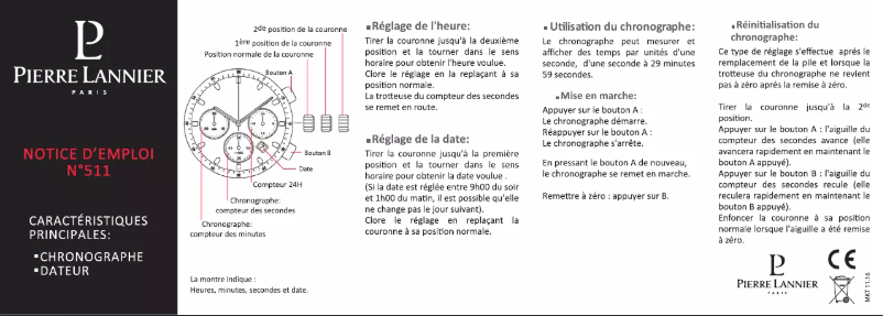 Page n°1 - Manuel utilisateur Pierre Lannier 225D466