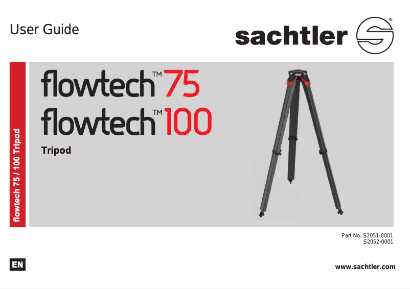 Page n°1 - Manuel utilisateur Sachtler Cine 7+7 HD