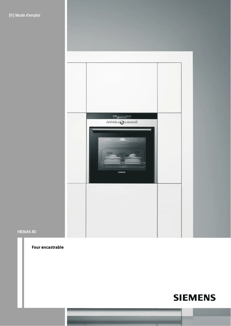 Image de la première page du manuel de l'appareil HB36A4580