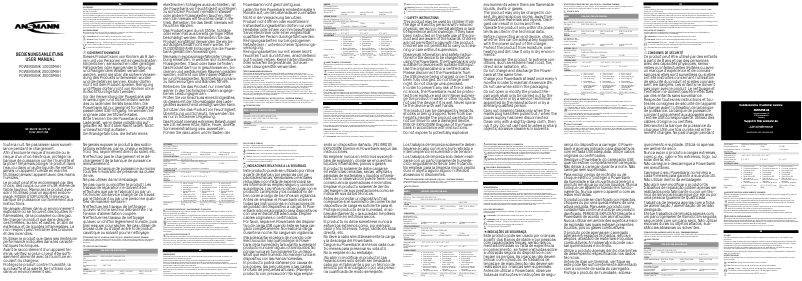 Image de la première page du manuel de l'appareil PB212