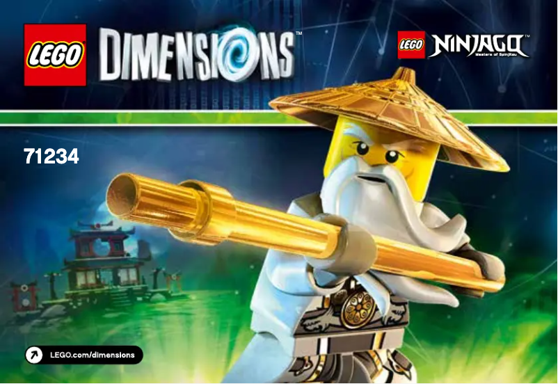 Page n°1 - Manuel utilisateur Lego Dimensions 71234
