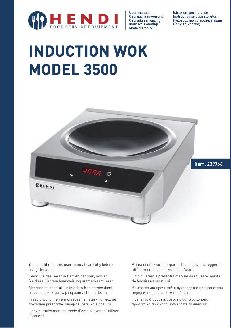 Imagen de la primera página del manual del dispositivo 239681