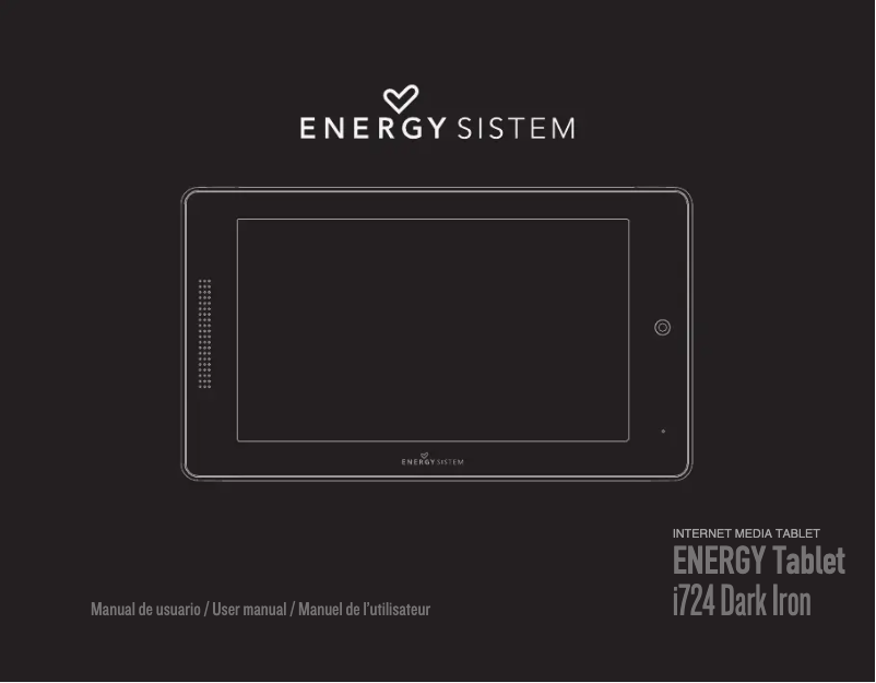 Page n°1 - Manuel utilisateur Energy Sistem i724