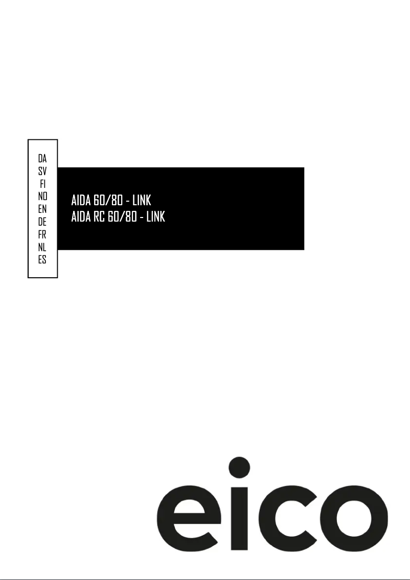 Page 1 de la notice Manuel utilisateur Eico Aida 60 LED W