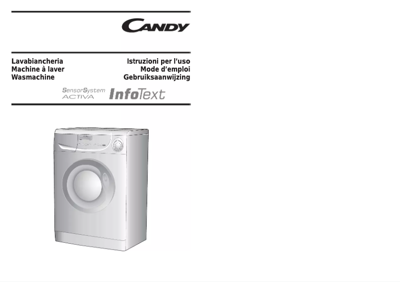 Page 1 de la notice Manuel utilisateur Candy C145TXT-84S