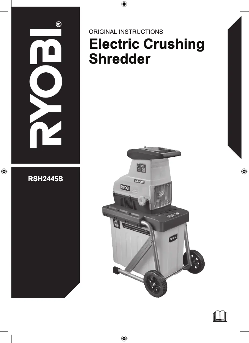 Page 1 de la notice Manuel utilisateur RYOBI RSH2445S