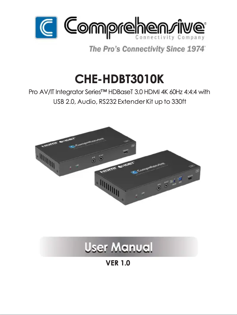 Image de la première page du manuel de l'appareil CHE-HDBT3010K