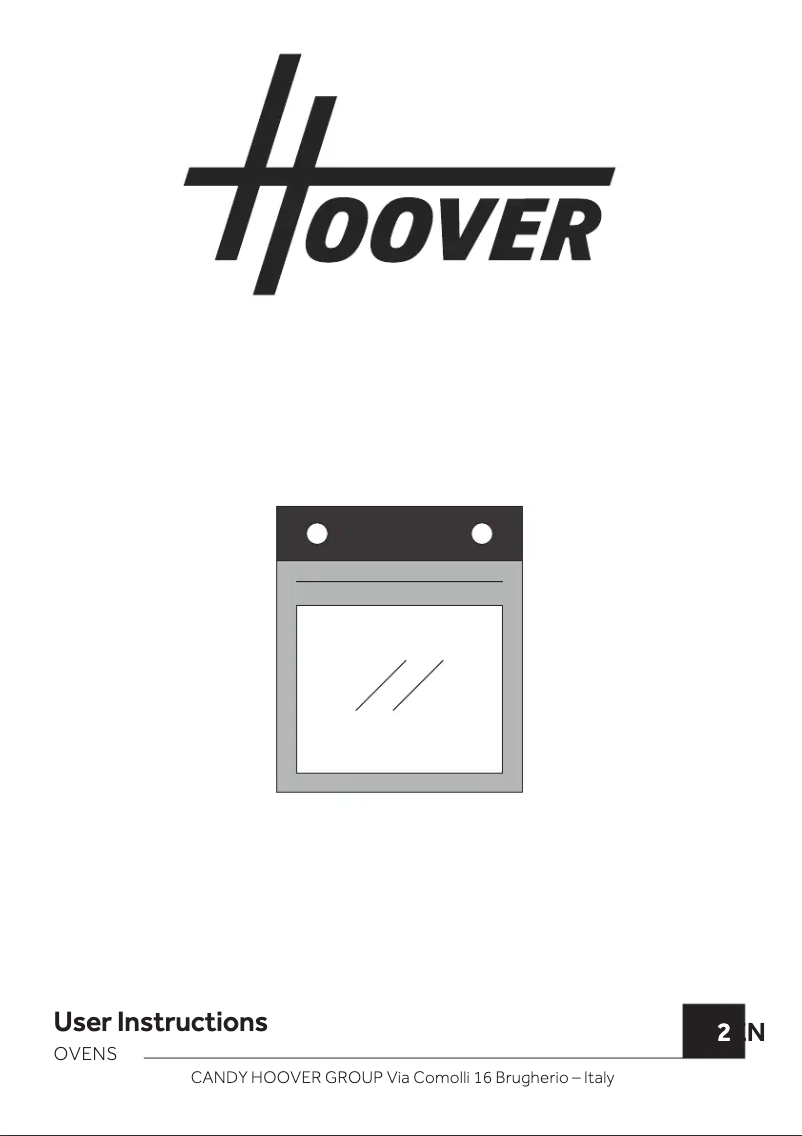 Page n°1 - Mode d'emploi Hoover H-OVEN 300 HOC3158IN