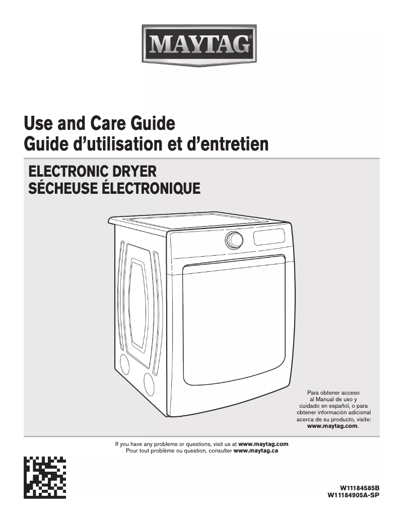 Image de la première page du manuel de l'appareil MGD5630HC