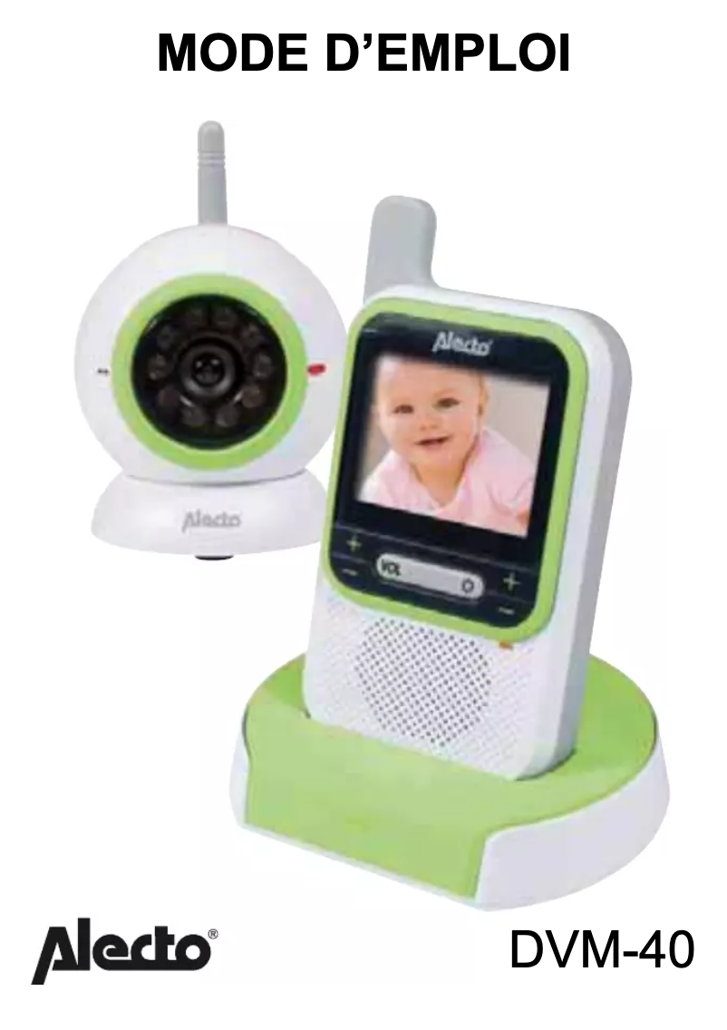 Página 1 del manual Manual de usuario Alecto DVM-40